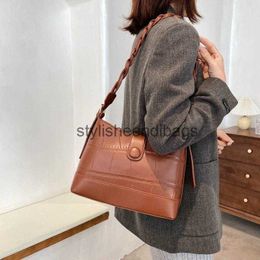 Bag Vintage Leather Shoulder for Large Capacity Female Handbag Crossbody Bags Pursestylisheendibags