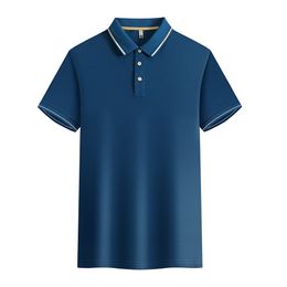 Men's Polos Luxury Polo Shirt Man Business Casual T Shirt Breathable Golf Sportwear Designer Tops Purity Print Lapel Short Sleeve Golf Wear 230417