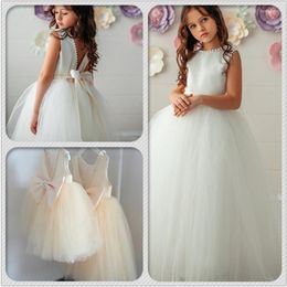 Girl Dresses Formal Princess Dress Christmas Party Gown Backless Kids Girls Prom Year Children's Clothing