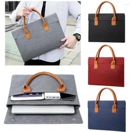 Briefcases Portable Waterproof Oxford Cloth Laptop Bag Handbag 11.6-15.6Inch Protective Case Women's Commuter Notebook Pouch