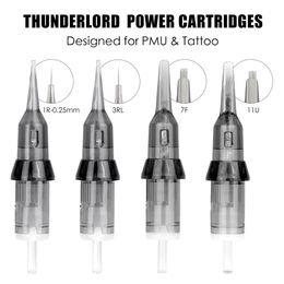 Tattoo Needles Thunderlord Power Needle Liner Shader Permanent Makeup Cartridge 1R 7F For Universal Machine Pen est 230417