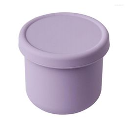 Dinnerware Sets Silicone Bento Box Accessories Small And Large 2 Sizes Pink Purple Yellow 3 Colours To Choose Lunch Boxes