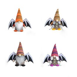 Other Festive & Party Supplies Halloween Broomstick Top Hat Witch Dwarf Gnome Doll Ornaments Cute Cartoon Elf Home Decor Xmas Party Ce Dhpby