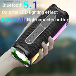 Cell Phone Speakers 9D 3D surround sound with multiple playback modes IPX5 waterproof and dustproof outdoor atmosphere feeling Bluetooth speaker Q231117