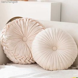 Cushion/Decorative Soft and Plush Round Back Cushion Throw Home Decorative for Living Room Chair Couch Sofa for All Seasons R231117