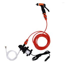 Watering Equipments Portable Car Washer Pump 12V Pressure 5.5L/Min For Pet Bathing