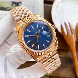 ABB_WATCHES Relógio masculino casal mecânico 41/36 mm relógio automático 31/28 relógios de quartzo relógio de pulso casual vestido data apenas ouro relógios de aço inoxidável presentes de aniversário