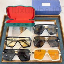 Sunglasses designer New generous frame sunglass Fashionable ins Internet celebrity sun glasses for men and women VAP1