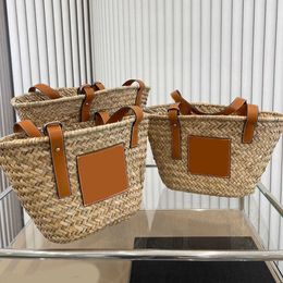 Beach Bags designer beach bag woven basket shoulder bags Luxury Atmospheric Handbags Lady Wallet Crossbody Purses For Holidays women straw tote 230301