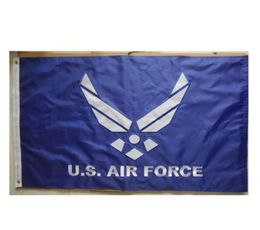 AIRFORCE WINGS FLAG 3x5FT 150x90cm Printing Polyester Team Club Outdoor Sports Flag Brass Grommets4352652