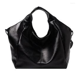 Evening Bags Fashion Women Handbags Female Large Shoulder For Travel Weekend Shopping Feminine Bolsas Soft Leather White Messenger Bag