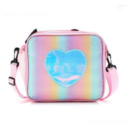 Dinnerware Sets Thermal Insulation Bento Bag Square Double Zip Handbag Beach Lunch Box Student And