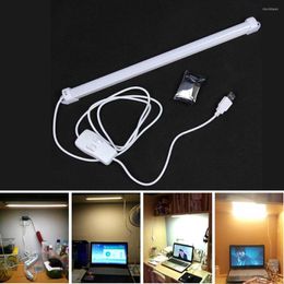 Switch Adjustable Led Light Tube Hard Strip Day Cool White Lamp