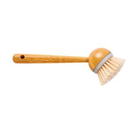 Cleaning Brushes Natural Bamboo Long Handle Brush Kitchen Dish Pan Pot Washing Household Products Lx2715 Drop Delivery Home Garden H Dhkdl