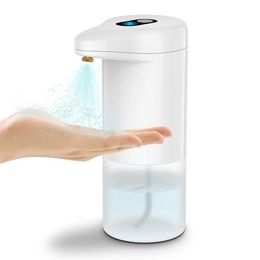 ALK Automatic Induction Alcohol Dispenser Touchless Mist Hygiene Automatic Sensor Household Hand Cleaner USB Induction Sprayer240S