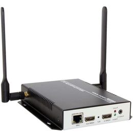 Freeshipping H265 HD-MI Video Audio To RTSP RTMP HTTP M3U8 Streaming Encoder Wireless H265 H264 HD Video To IP Stream Encoder IPTV Wi Qhsn