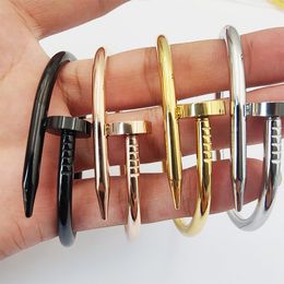 Pulseira de puxatelas de designer de punho de pulseira de unhas pulseiras de designer unissex de designer unissex para todas