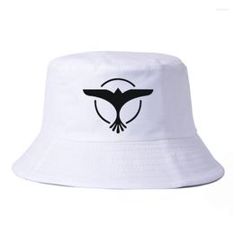 Berets Tiesto Bucket Hats Fashion Men Women Casual Fisherman Hat Harajuku Panama Fishing Basin Caps