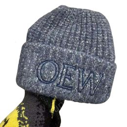 Loewee Beanie Designer Top Quality Hat Luxury Beanies Winter Beanie Men And Women Fashion Letters Design Knit Hats Fall Woollen Cap Geometric Unisex Warm Skull Hat