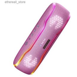 Cell Phone Speakers Power 30W Bluetooth Speakers Outdoor Portable IPX7 Waterproof Sound Box Louderspeaker Stereo Colourful Light Surround Subwoofer Q231117