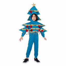 Cosplay Christmas Onesies for Kids Christmas Tree Costume Toddler Boys Xmas Tree Cosplay Jumpsuit Christmas Tree Costume for Child Girls 231116