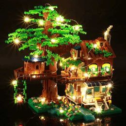 Blocks Modern Tree House Decoration Building Blocks Classic Model Sets Bricks Kids Kits For Boys Toys Children