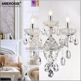 Maria Theresa Crystal Wall Sconces Light Fixture Small Crystal Wall Lamp Home Lighting For Bedroom Living Room Crystal Bracket MD8475