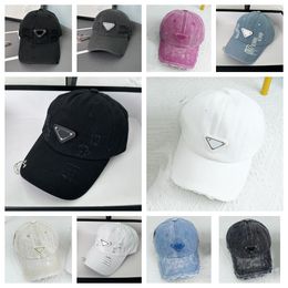 Hot Designer hats Snapbacks Ball hat Cotton Couples Reversed Triangle Made Old Washed Cowboy Hat Broken Hole Baseball Hat Retro Hat Fisherman Hat Basin outdoors Hat