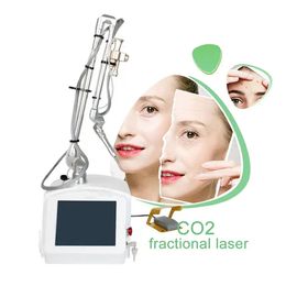 Professional Fractional CO2 Laser Machine Scar Stretch Marks Removal Wrinkle Treatment RF Metal Tube Skin Resurfacing Vaginal Tightening Equipment