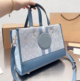 Designer women shoulder bags crossbody bag Jacquard embroidery leather fashion handbags shopping bags