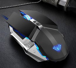 Epacket S30 Professional Gaming Mice Wired 3200DPI Mechanical Optical Backlit Mouse Computer Mouse for Desktop PC8539612