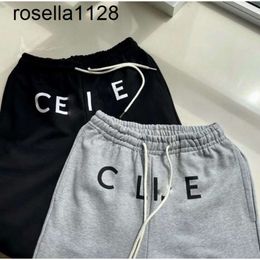 New 23ss Men's Pants Designer Men's Pants fashion brand wide leg casual c mens womens pants letter