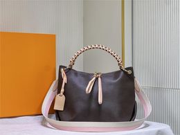 Original High Quality Fashion Designer Luxury Handbags Purses Beaubourg Hobo Bag Women Brand Classic Style Genuine Leather Shoulder Bags
