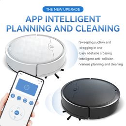 Cleaners Vacuum 2023 Super Quiet Sweeping Cleaner Smart Household APP Remote Control Intelligent Dragging Home Office 231116