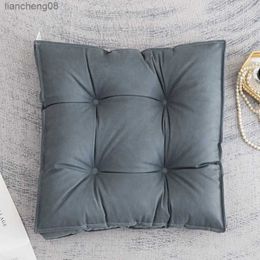 Cushion/Decorative Thicken Cushion Solid Square Cushion Chair Pad Soft Floor Cushion Living Room Balcony Office Outdoor
