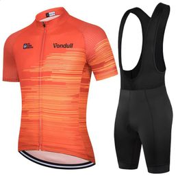 Cycling Jersey Sets Pro Cycling Jersey Set VENDULL Summer Men Cycling Wear Mountain Bicycle Clothing MTB Bike Riding Clothes Cycling Suit 231116