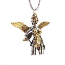 Pendant Necklaces Exquisite Creative Fairy Necklace Women Girls Fantasy Tale Princess Jewellery Daughter Birthday Party Gift