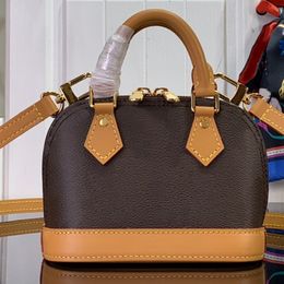 Alma Nano Shell Bag M82717 Fashion Original Quality Designer shoulder Handbag classic with box B516