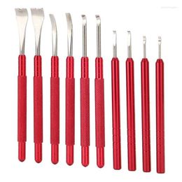 Watch Repair Kits 10pcs Hands Remover Set Professional Brass Alloy Steel Hand Lifter Tool For Repairing Removal