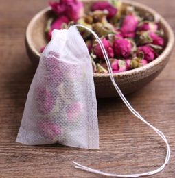 1000PcsLot Tea bags 9 x 10 CM Empty Scented Tea Bags With String Heal Seal Philtre Paper for Herb Loose Tea TY21354494674