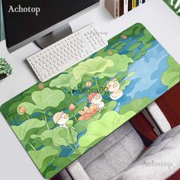 Mouse Pads Wrist Rests Kawaii Mouse Pad Gamer Large Cute Mousepad Summer Keyboard Computer Personality Pink Anime Carpet Rubber XL Laptop Desk Mat YQ231117