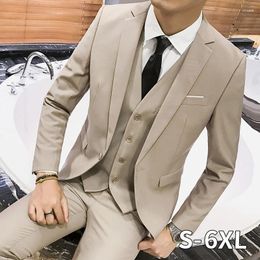 Men's Suits Latest Coat Pant Designs Beige Men Suit Prom Tuxedo Slim Fit 3 Piece Groom Wedding For Custom Blazer Terno Masuclino