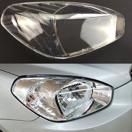 Car Headlight Lens Light Caps For Hyundai Accent 2006 2007 2008 2009 2010 Headlamp Lampshade Lampcover Replacement Shell Cover