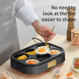 3 in 1 Breakfast Makers Electric Egg Hamburger Machine 220V Nonstick Frying Pan Omelette Cooker Cake Crepe Maker Pancake 231116