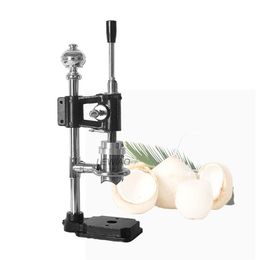 High efficiency commercial manual fresh coconut opener machine green coconut opening tool Green coconut punching machine243Y