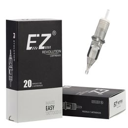 Tattoo Needles EZ Revolution Needle Cartridge #08 Bugpin 025 MM Round Liner RL for Permanent Makeup Rotary Pen Machines 20 PcsBox 230417