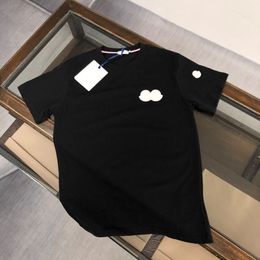 Men's clothing designer T shirt letter Geometric pattern print polo shirt women's tee summer trend short-sleeved casual tops high street shirt