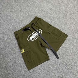 Designer Short Fashion Casual Clothing Beach shorts Corteizs Alcatraz Army Green Cargo Pants American High Street Multi Pocket Shorts Men's Summer 2024