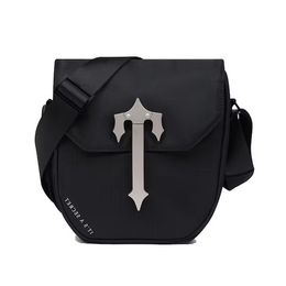 2023 New Fashion Designer Trapstar Bag IRONGATE T Crossbody Bag Canvas Women And Men UK London Metal T Handbag Waterproof Postman Handbags Bags Belt Messenger