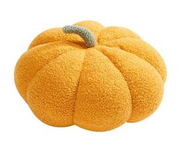 CushionDecorative Pillow Office Chair Cushion Purple Yellow White Pumpkin Shape Throw Pillows For Halloween Decor Cute Kids Plush5493465